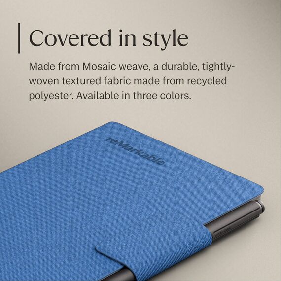 reMarkable - Paper Pro Move - Mosaic weave Book Folio for your 7.3'' paper tablet - Cobalt, 3 image