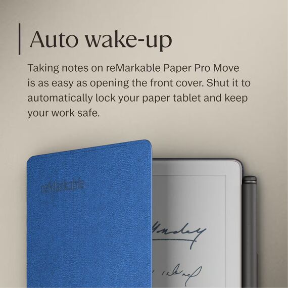 reMarkable - Paper Pro Move - Mosaic weave Book Folio for your 7.3'' paper tablet - Cobalt, 4 image