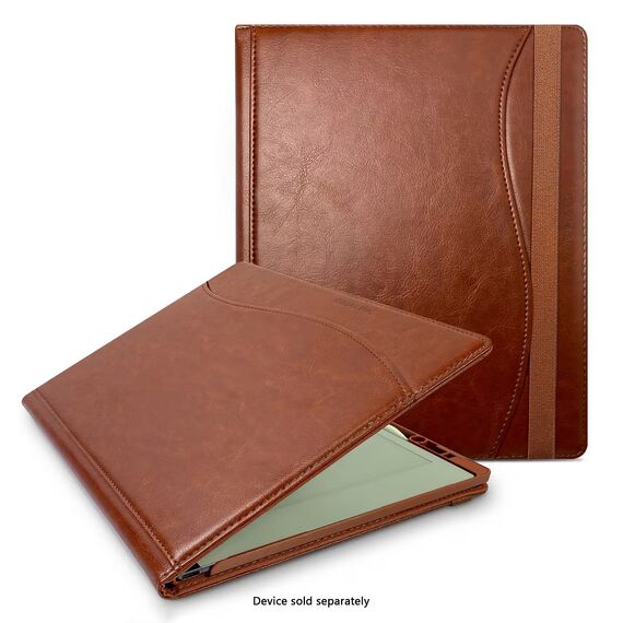 SaharaCase - Indy Series Bi-Fold Folio Case for reMarkable Paper Pro - Espresso, 6 image