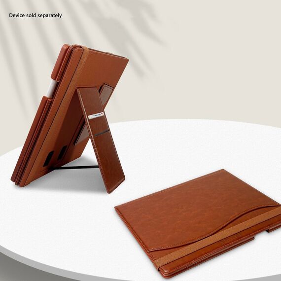 SaharaCase - Indy Series Bi-Fold Folio Case for reMarkable Paper Pro - Espresso, 4 image