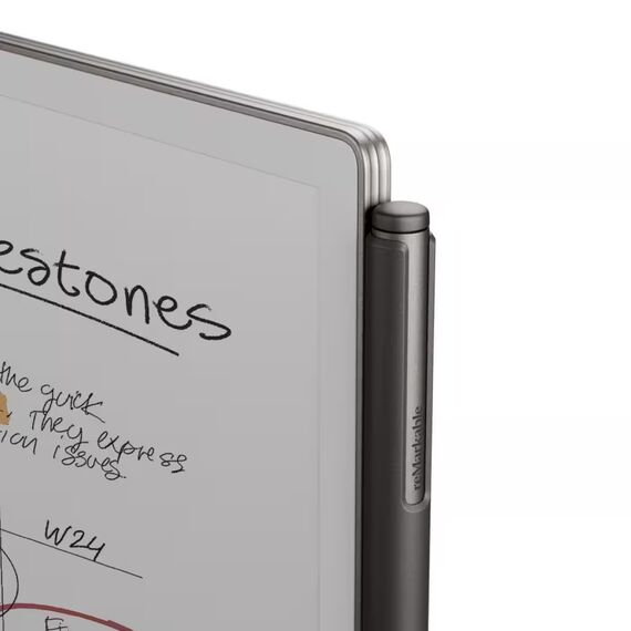 reMarkable - Paper Pro - 11.8" Paper Tablet with Marker Plus and Premium Leather Book Folio - Black, 4 image