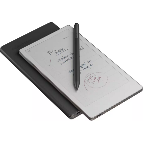 reMarkable - Paper Pro Move - 7.3" Paper Tablet with Marker Plus and Premium Leather Book Folio - Black, 3 image