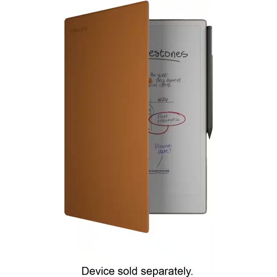 reMarkable Paper Pro - Premium Leather Book Folio for your 11.8'' Paper Tablet - Brown, 2 image