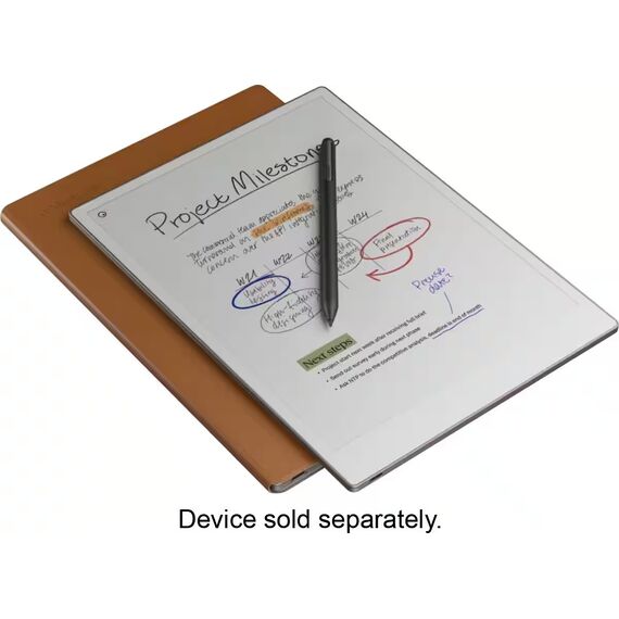 reMarkable Paper Pro - Premium Leather Book Folio for your 11.8'' Paper Tablet - Brown, 4 image