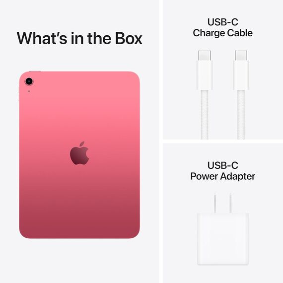 Apple iPad 11-inch: A16 chip, 11-inch Model, Liquid Retina Display, 512GB, Wi-Fi 6, 12MP Front/12MP Back Camera, Touch ID, All-Day Battery Life — Pink MD5C4HC/A, Velicina hard diska: 512GB, Color: Pink, 2 image