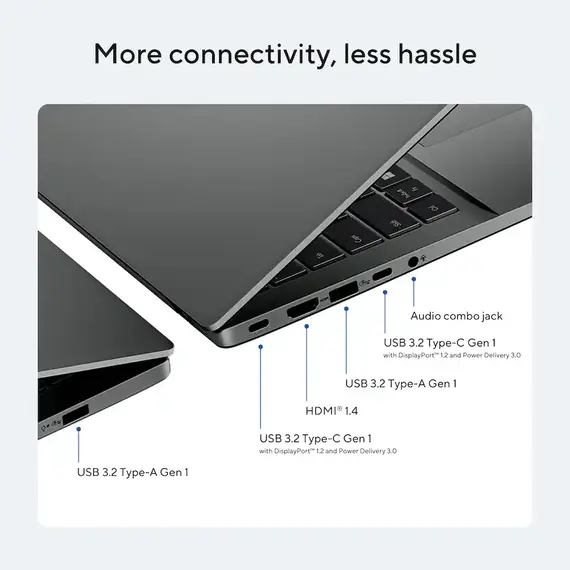 ASUS - Vivobook S16 16" WUXGA OLED Laptop - Intel Core Ultra 9 386H CPU - 32GB RAM - 1TB SSD - Matte Gray, 2 image