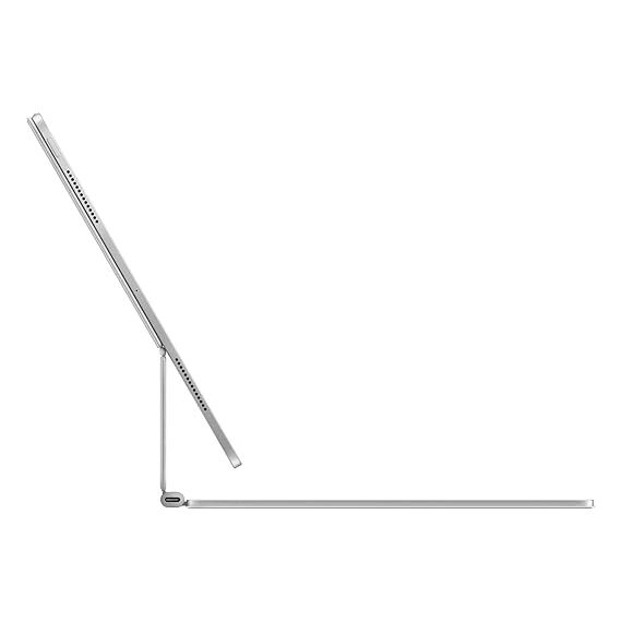 Apple iPad Magic Keyboard Case for iPad Pro 11-inch (M4 and M5), Great Typing Experience, Built-in Trackpad, Function Row, US English - White, 5 image