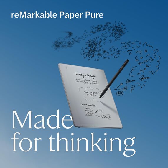 reMarkable Paper Pure with Marker | 10.3” paper tablet with black and white display, 2 image