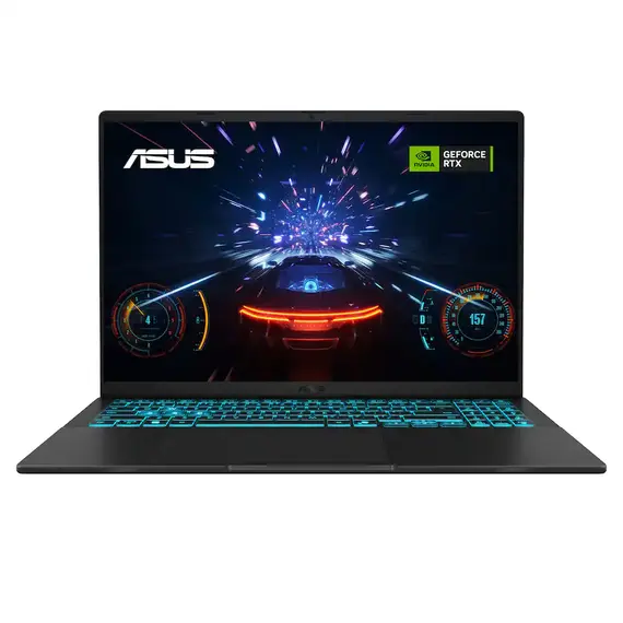 ASUS - V16 16" 2K Gaming Laptop - Intel Core 7 Processor 240H with NVIDIA GeForce RTX 5050 - 8GB Memory - 512GB SSD - Black