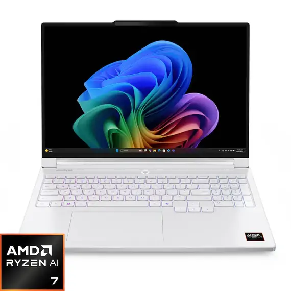 Lenovo - Legion 7a 16" 2.5K 240Hz OLED Gaming Laptop- AMD Ryzen AI 7 450 2026 - 32GB RAM - NVIDIA GeForce RTX 5060 - 1TB Storage - Glacier White