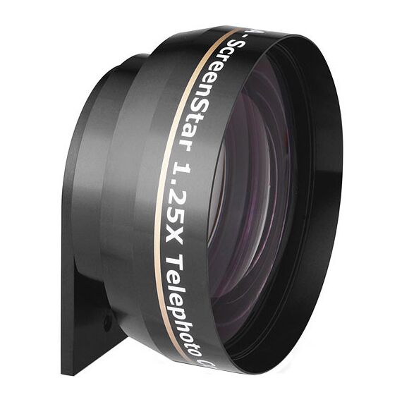 Navitar 1.25X Mini ScreenStar Telephoto Conversion Lens for Multimedia Projectors with a panel size of 0.7" or smaller