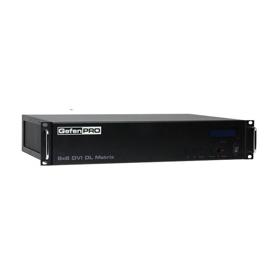 Gefen 8x8 GefenPRO DVI KVM Dual Link Matrix Router with Push Button Control