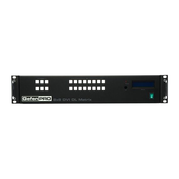 GefenPRO 8x8 DVI Dual Link Matrix Switcher with Push Button Controls