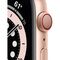 Apple Watch Series 6 (GPS + Cellular, 44mm, Gold Aluminum, Pink Sand Sport Band)