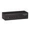 Black Box KVM Switch - 4-Port, Dual-Monitor, Mixed DisplayPort 1.2 and HDMI 2.0, 4K 60Hz, USB 3.1 Hub, Audio