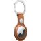 Apple AirTag Leather Key Ring (Saddle Brown), 2 image