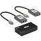 Tripp Lite 2-Port HDMI over Cat6 Extender Kit, Splitter/2x Pigtail Receivers - 4K 60 Hz, HDR, 4:4:4, PoC, 230 ft. (70.1 m), TAA