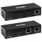 Tripp Lite DisplayPort to HDMI over Cat6 Extender Kit, Transmitter/Transceiver - 4K 60 Hz, HDR, 4:4:4, PoC, 230 ft. (70.1 m), TAA, 3 image
