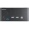 Startech 2 Port Triple Monitor DisplayPort KVM Switch with 2 Port USB 3.0 Hub 5Gbps - Hotkey/push button - UHD 4K 60Hz HDR10 DP 1.2 (3840x2160) - HDCP 2.2 - Front facing USB 3.0 Port, 4x USB HID - 2 or 7.1ch Audio - OS Independent - 2 Year Warranty - TAA, 2 image