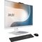 MSI 23.8" Modern AM242TP Multi-Touch All-in-One Desktop Computer (White), 3 image
