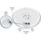 Ubiquiti Networks UAP-AC-SHD 802.11AC Wave 2 Access Point with Dedicated Security Radio, 2 image
