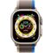 Apple Watch Ultra (GPS + Cellular) 49mm Titanium Case with Blue/Gray Trail Loop - M/L - Titanium, 2 image