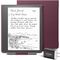 Kindle Scribe Essentials Bundle including Kindle Scribe (16 GB)  Basic Pen Leather Folio Cover with Magnetic Attach Burgundy and Power Adapter