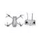 Contixo - F36 Gimbal Drone with Remote Controller - Silver, 5 image