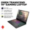 Top ponuda HP OMEN - Transcend 14" 120Hz 3K OLED Gaming Laptop - Intel Core Ultra 7-155H - 16GB Memory - NVIDIA GeForce RTX 4060 - 1TB SSD - Shadow Black, 2 image - LaptopPlaza uvoz i distribucija laptopova, projektora i druge IT opreme