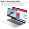 HP Laptop 15-fd0127dx B4HN8UA 15.6 Full HD Touch-Screen Intel Core 7 150U / 7 150U 16GB DDR5 RAM 512GB SSD Windows 11 Home - Natural Silver, 3 image
