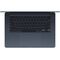 Apple 15" MacBook Air 32GB 256GB (M4, 10-Core GPU | 16-Core Neural Engine, Midnight) Z1DG000FX, Ram: 32GB, Velicina hard diska: 256GB, Display: od 15-15.9 inch, Color: Midnight, Video adapter: 10-Core GPU | 16-Core Neural Engine, Tip procesora: Apple M4 10-Core Chip, 2 image
