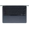 Apple 13" MacBook Air 24GB 512GB (M4, 10-Core GPU | 16-Core Neural Engine, Midnight) MC6C4ZE/A, Ram: 24Gb, Velicina hard diska: 512GB, Display: od 13-13.9 inch, Color: Midnight, Video adapter: 10-Core GPU | 16-Core Neural Engine, 2 image