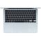 Apple 13" MacBook Air 32GB 512GB (M4, 10-Core GPU | 16-Core Neural Engine, Sky Blue) Z1H7000RX, Ram: 32GB, Velicina hard diska: 512GB, Display: od 13-13.9 inch, Color: Sky Blue, Video adapter: 10-Core GPU | 16-Core Neural Engine, 2 image