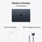 Apple 15" MacBook Air 16GB 256GB (M4, 10-Core GPU | 16-Core Neural Engine, Midnight) MW1L3ZE/A, Ram: 16GB, Velicina hard diska: 256GB, Display: od 15-15.9 inch, Color: Midnight, Video adapter: 10-Core GPU | 16-Core Neural Engine, Tip procesora: Apple M4 10-Core Chip, 5 image