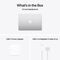 Apple 13" MacBook Air 24GB 2TB (M4, 10-Core GPU | 16-Core Neural Engine, Silver) Z1CT000S2, Ram: 24Gb, Velicina hard diska: 2TB, Display: od 13-13.9 inch, Color: Silver, Video adapter: 10-Core GPU | 16-Core Neural Engine, 5 image