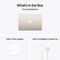 Apple 13" MacBook Air 16GB 2TB (M4, 10-Core GPU | 16-Core Neural Engine, Starlight) Z1CV000RR, Ram: 16GB, Velicina hard diska: 2TB, Display: od 13-13.9 inch, Color: Starlight, Video adapter: 10-Core GPU | 16-Core Neural Engine, 5 image