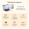 ASUS - Vivobook 14 14" FHD Laptop - Copilot+ PC - AMD Ryzen AI 7 350 with 16GB Memory - 512GB SSD - Platinum Gold, 3 image
