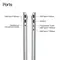 HP - OmniBook X - Copilot+ PC - 17.3" Full HD Touch-Screen Laptop - Intel Core Ultra 7 - 16GB Memory - 1TB SSD - Glacier Silver, 4 image