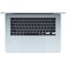 Apple 15" MacBook Air 32GB 512GB (M4, 10-Core GPU | 16-Core Neural Engine, Sky Blue) Z1HD000FZ, Ram: 32GB, Velicina hard diska: 512GB, Display: od 15-15.9 inch, Color: Sky Blue, Video adapter: 10-Core GPU | 16-Core Neural Engine, Tip procesora: Apple M4 10-Core Chip, 2 image