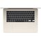 Apple 15" MacBook Air 16GB 512GB (M4, 10-Core GPU | 16-Core Neural Engine, Starlight) MW1K3ZE/A, Ram: 16GB, Velicina hard diska: 512GB, Display: od 15-15.9 inch, Color: Starlight, Video adapter: 10-Core GPU | 16-Core Neural Engine, Tip procesora: Apple M4 10-Core Chip, 2 image