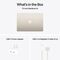 Apple 15" MacBook Air 16GB 512GB (M4, 10-Core GPU | 16-Core Neural Engine, Starlight) MW1K3ZE/A, Ram: 16GB, Velicina hard diska: 512GB, Display: od 15-15.9 inch, Color: Starlight, Video adapter: 10-Core GPU | 16-Core Neural Engine, Tip procesora: Apple M4 10-Core Chip, 5 image