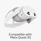 Meta Quest 3S Breathable Facial Interface — Works with Meta Quest 3S — Increases Comfort — Installs in Seconds