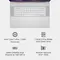 Dell - Premium 16" 120Hz Touch-Screen Laptop 4K - Intel Core Ultra 7-255H with 32GB Memory - NVIDIA GeForce RTX 5050 - 1TB SSD - Platinum, 4 image