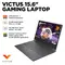 HP - Victus 15.6" 144Hz Full HD Gaming Laptop - AMD Ryzen 7 7445HS - 16GB Memory - NVIDIA GeForce RTX 4050 - 512GB SSD - Mica Silver, 5 image