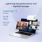 ASUS - Vivobook 14" FHD+ Laptop - Copilot+ PC - Snapdragon X with 16GB Memory - 512GB SSD - Cool Silver, 3 image