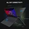 ASUS - ROG Strix G18 18" 2.5K 240Hz Gaming Laptop - Intel Core Ultra 9 HX - 32GB RAM - NVIDIA GeForce RTX 5080 - 2TB SSD - Eclipse Grey, 9 image