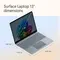 Microsoft - Surface Laptop - Copilot+ PC - 13" Touch-Screen - Snapdragon X Plus - 16GB - 512GB UFS (Latest Model) - Ocean, 6 image