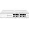 HPE Networking Instant On Switch Series 1430 16-Port Gb Unmanaged Layer 2 Ethernet Switch | 16x 1G | Fan-Less | US Cord (R8R47A#ABA), Model: 16G