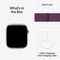 Apple Watch Series 10 [GPS 42mm case] Smartwatch with Rose Gold Aluminium Case with Plum Sport Loop. Fitness Tracker, ECG App, Always-On Retina Display, Carbon Neutral, Velicina sata: 42mm case + Small/Medium band, Color: Rose Gold Aluminium Case with Plum Sport Loop, 2 image