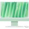 Apple 2024 iMac All-in-One Desktop Computer with M4 chip with 10-core CPU and 10-core GPU: Built for Apple Intelligence, 24-inch Retina Display, 16GB Unified Memory, 512GB SSD Storage; Green MWV03CR/A, Color: Green